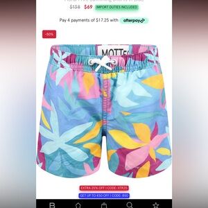 Mott50 toddler swim trunks